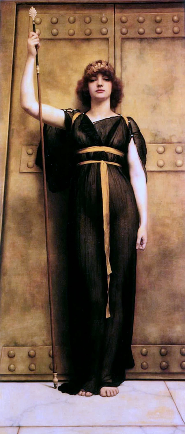 Una sacerdotessa, 1894